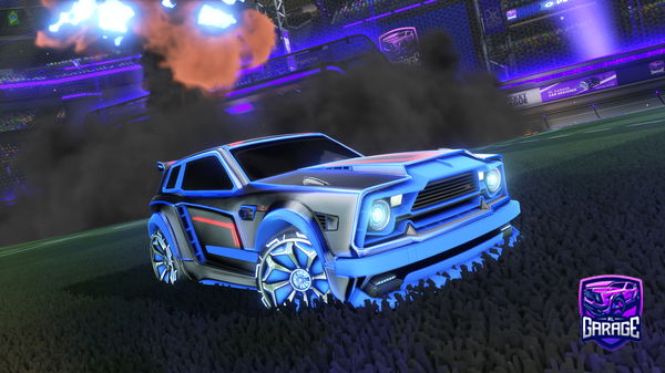 A Rocket League car design from ChadMan8624