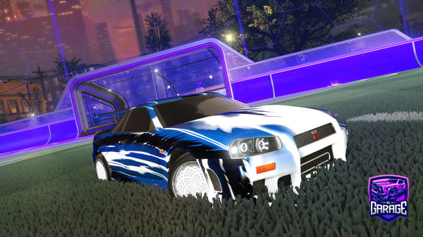 A Rocket League car design from DudleyM89
