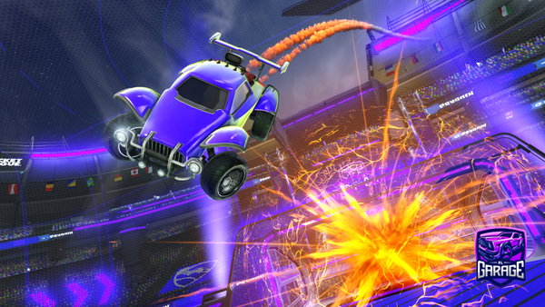 A Rocket League car design from tiatiakola