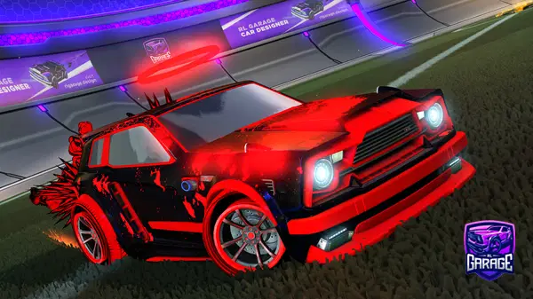 A Rocket League car design from Anasspeed