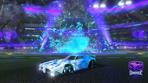A Rocket League car design from DeathLlama55