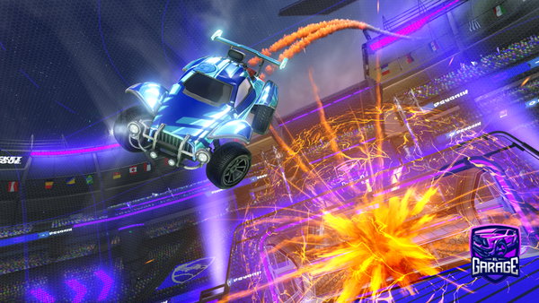A Rocket League car design from 00melon00