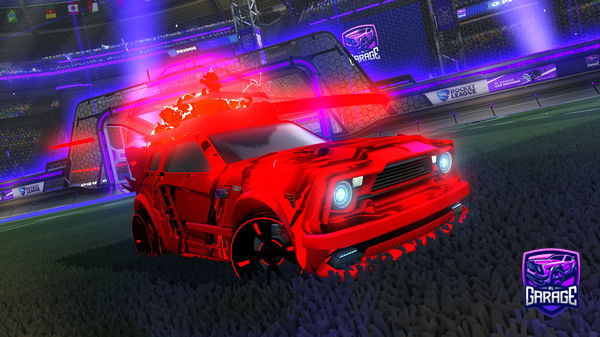 A Rocket League car design from Notrixsit