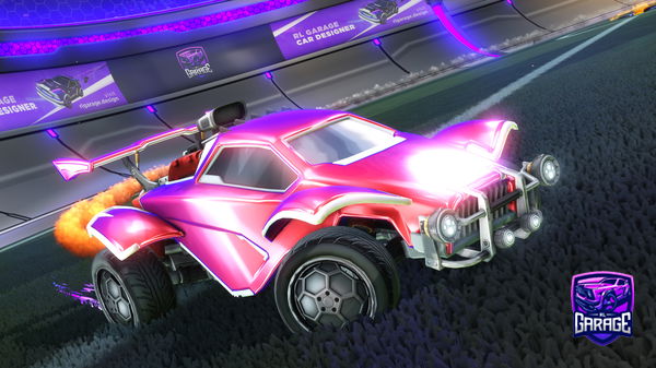 A Rocket League car design from Foreene