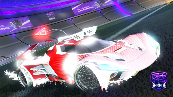 A Rocket League car design from Michwave464