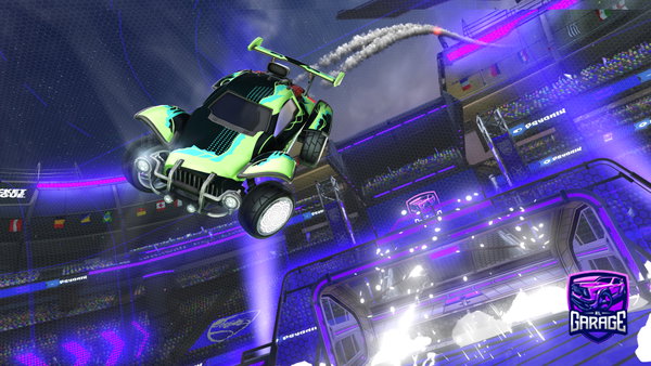 A Rocket League car design from ZARTER
