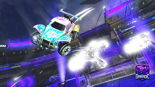 A Rocket League car design from SUSHI-_-on60fps