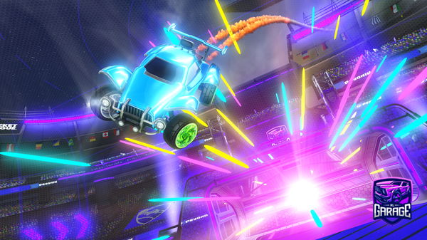 A Rocket League car design from Skeletricks