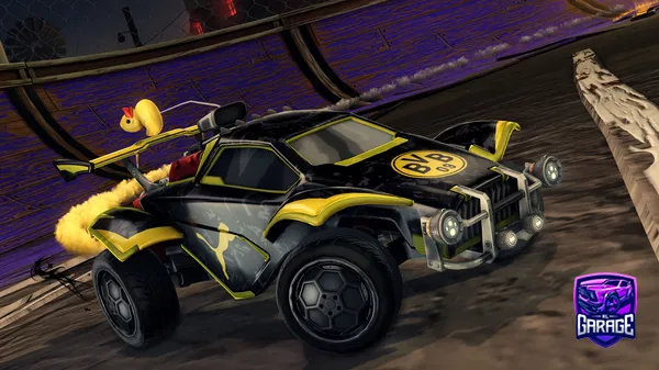 A Rocket League car design from hqrnu