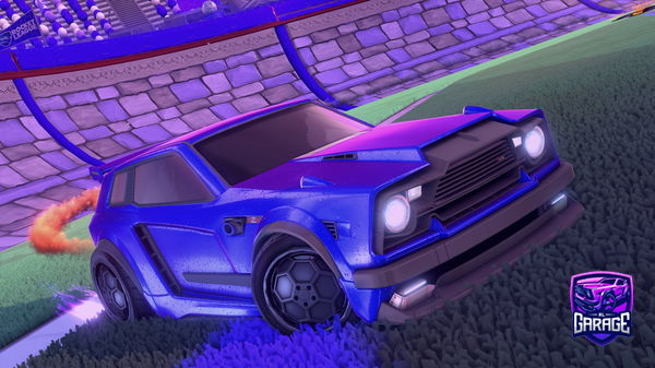 A Rocket League car design from yochibre