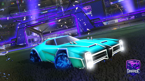 A Rocket League car design from Saynix