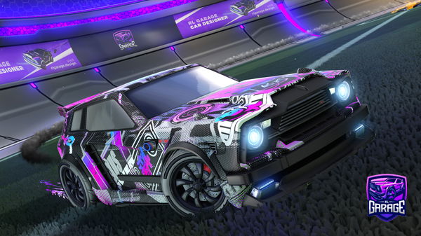 A Rocket League car design from Adonib