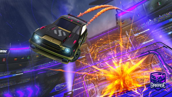 A Rocket League car design from Pixelowski1223