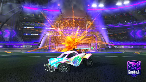 A Rocket League car design from Fionncc123