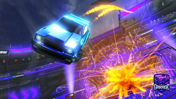 A Rocket League car design from ghoulsh