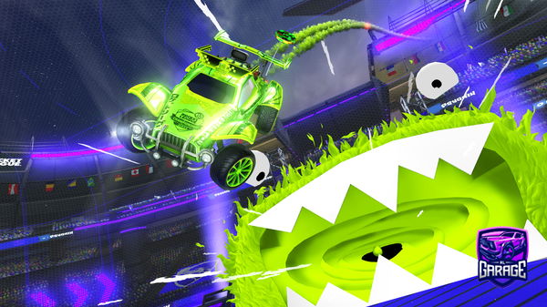 A Rocket League car design from Alfo_kun