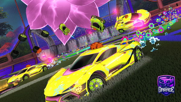 A Rocket League car design from GreenWeather8092