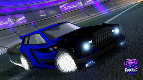 A Rocket League car design from Flixinz