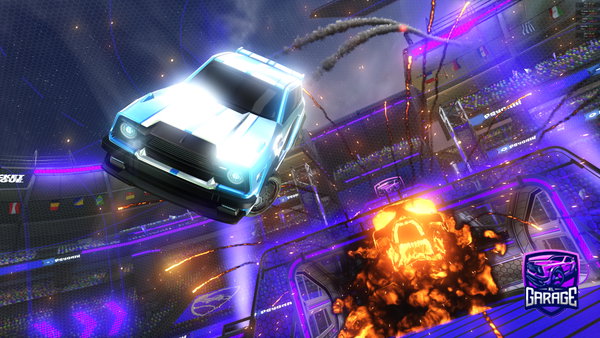 A Rocket League car design from ChickenTenderz