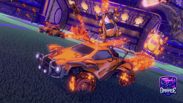 A Rocket League car design from purpispap1