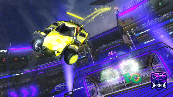 A Rocket League car design from Iceword