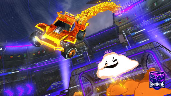 A Rocket League car design from MatteMoreBig