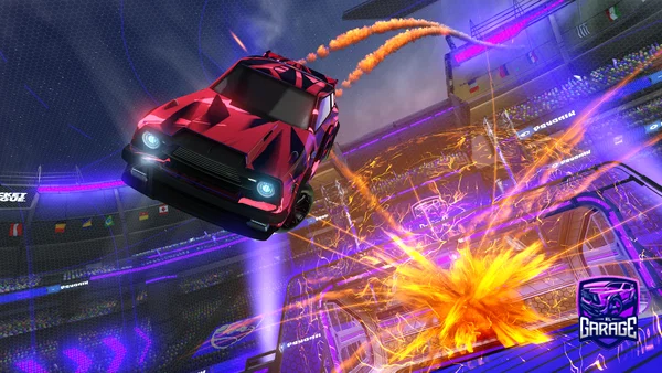 A Rocket League car design from AWTO88