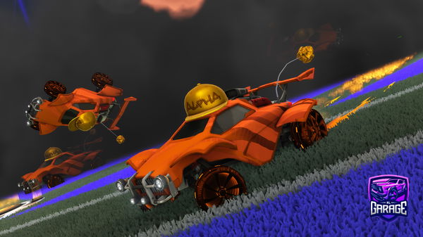 A Rocket League car design from Jexodia