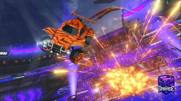 A Rocket League car design from Pikachu_Games