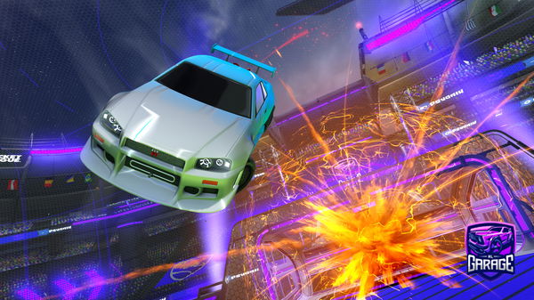 A Rocket League car design from VRTXCRNE