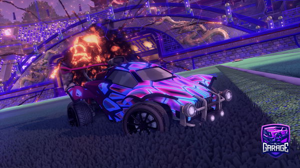 A Rocket League car design from malkoklinkyklink