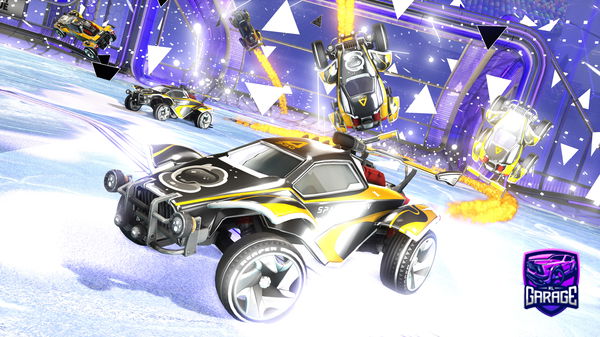 A Rocket League car design from FROSTY14