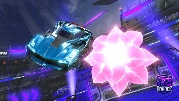 A Rocket League car design from iSalala_