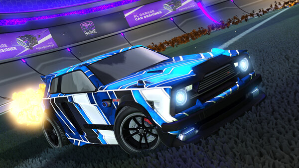 A Rocket League car design from sheweris-wile09