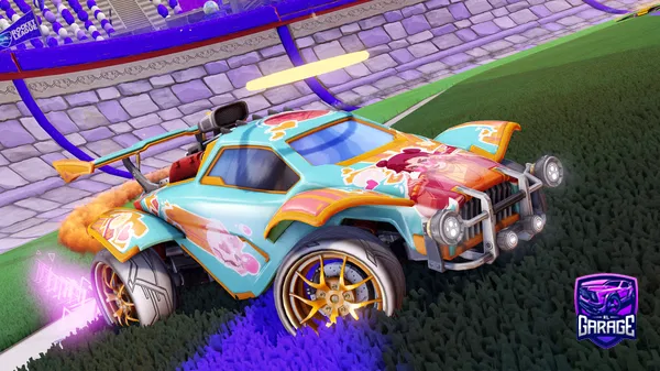 A Rocket League car design from ItsGiuze