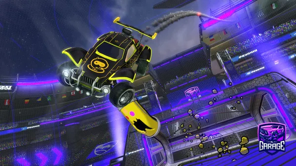 A Rocket League car design from kakao-sxm