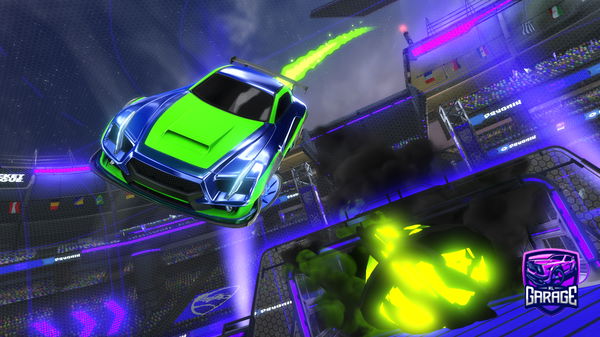 A Rocket League car design from salttErs