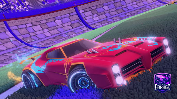 A Rocket League car design from monkeytoucher101