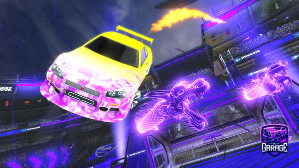 A Rocket League car design from SiryxRL16