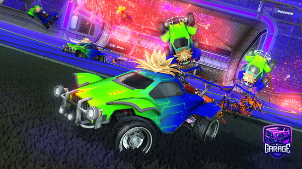 A Rocket League car design from parrot-_-482