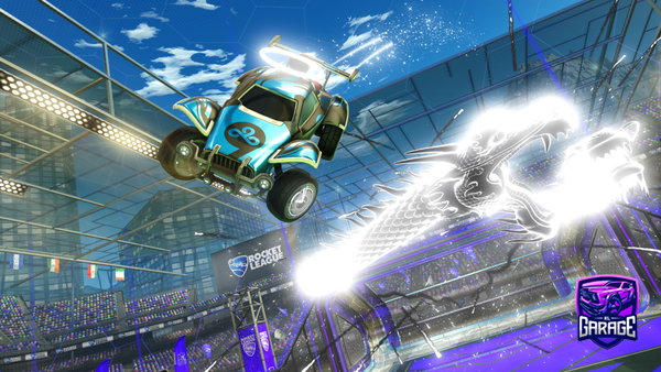 A Rocket League car design from Posao