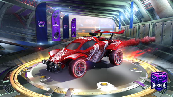 A Rocket League car design from tiktok_acelarl