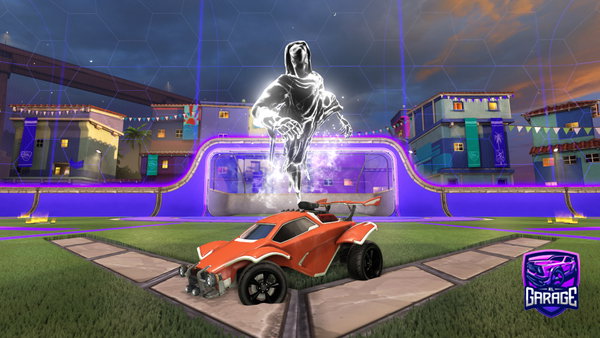 A Rocket League car design from mleon0