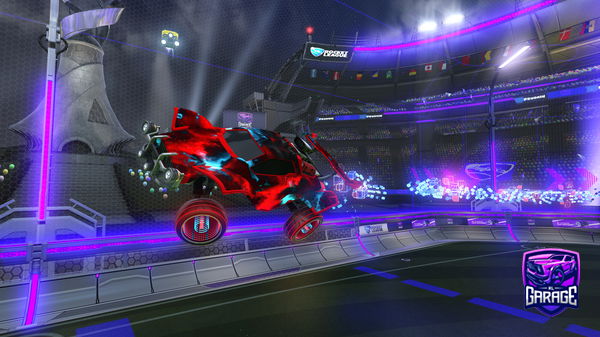 A Rocket League car design from Haunted2393