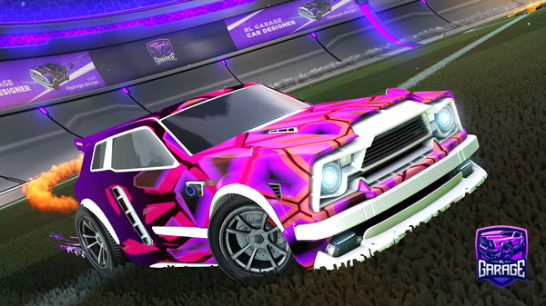 A Rocket League car design from squeak1234