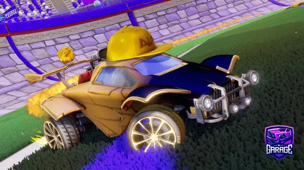 A Rocket League car design from ISPY-PSYCHO