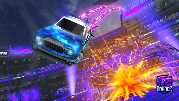 A Rocket League car design from FaZe_CalLizion