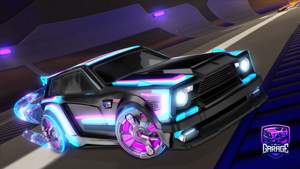 A Rocket League car design from Octy2