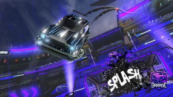 A Rocket League car design from JR_clipz