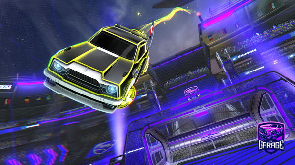 A Rocket League car design from joenslielpro